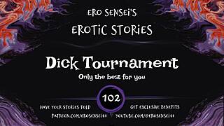 Women's erotic audio dick tournament contest builds to massive orgasm