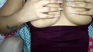 big tits groped and cock shoved in tasty brunette's usa ass!