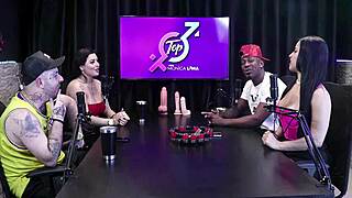 jefao oficial and karen oliver go crazy with monica lima in top cast chat – wild fucking starts! 🔥💦