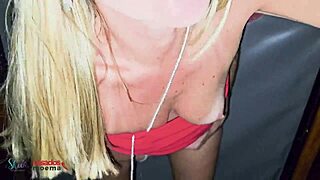 Isn't this loose Brazilian housewife blonde perfect for swingers cuckold fun in SP?