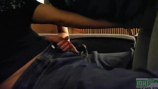 A petite Mexican wife cheats with massive cock oral and wild rides on banana play