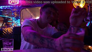 Craving his cock so bad i drain him in nightclub toilet