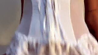 Intense College Slut Rides Monster Cock with Huge Natural Tits Bouncing