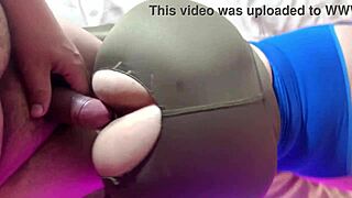 latina wife in leggings fulfills fetish with husband's friend anal fucking raw for cash
