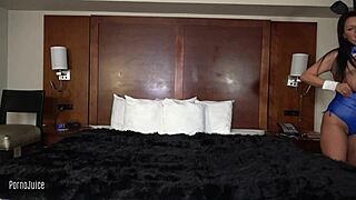 feeling so naughty as slutty bunny kristee lixx swallows big black cock cum