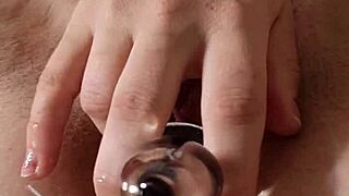 Watch me fuck my gaping ass with huge dildos spreading wet hole wide!