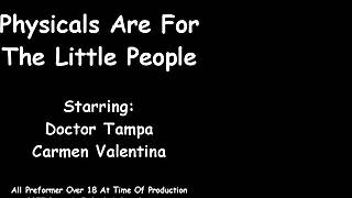 ever wonder what carmen valentina does during little physicals backstage?