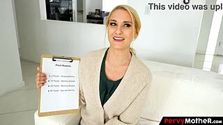 wow, pathetic stepson deepthroats pervy stepmom's every demand!