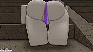 Emo Girl FLASHES Tits in Skatepark Then RIDES You Hard