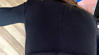 How Much Cum Can Slutty Secretary Swallow from Boss in All Holes?!