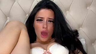 horny american teen exchange student squirts hard on webcam toys