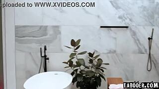 seth barges in watching petite girl deepthroat old cock intimately