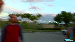 yo blonde skater strips everything off then takes hard doggystyle pounding