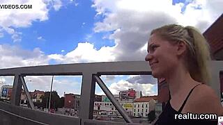 My adorable Czech kitten tempted in mall for POV fuck
