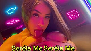 i can't get enough of this latina's huge oiled tits and big nipples in softcore massage