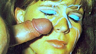 Pornostalgia uncovers hairy pussy fucking in 1960s retro blue films shadows