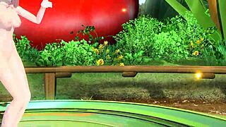 Megurine Luka's Full Nude Bunny Costume Shocks in Project Diva Mod