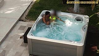 i get fucked hard in jacuzzi then shower by venezuelan stud