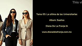 University emo goddess diana dances seductively at mexican nightclub with swingers