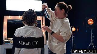 what if wifey serenity cox joins danielle renae for epic orgy cumfest?