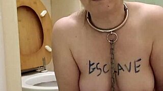 Amateur BDSM Slave Whore Licks Filthy Toilets in Humiliation