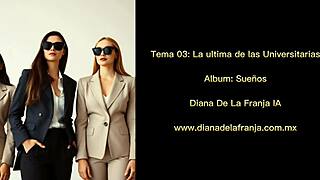 University emo goddess diana dances seductively at mexican nightclub with swingers