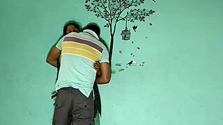 newlywed desi bride cheats with delivery guy he fucks her tight pussy rough and licks her natural tits passionately