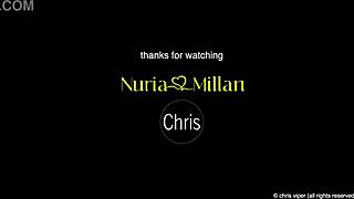 Chris viper pushes hand deep into nuria millan's ass