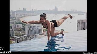 Pattaya Soi6 ladyboys tease beach road fun