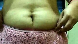 her huge indian tits bounce wildly during intense undressing foreplay session