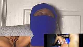 whoa my wet ebony pussy squirts hard with eyes rolling in orgasmic bliss... damn