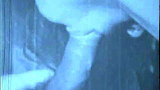 Pornostalgia uncovers hairy pussy fucking in 1960s retro blue films shadows
