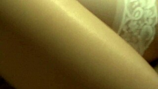 Would You Explode Cum All Over These Shiny Nylon Stockings and Pantyhose Legs?