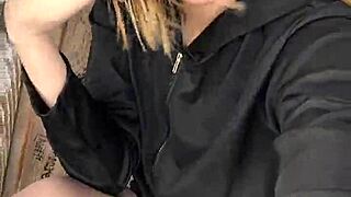 Hey, Check Asian Ladyboy Lexi Faith's Cute Stockings Vlog Summer 01 Outdoors