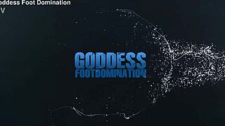 Trilliam stops by the trailer for a femdom foot session.