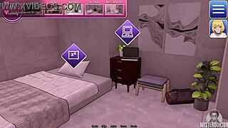 bunkered with femboy 13 in intense shemale ladyboy game play