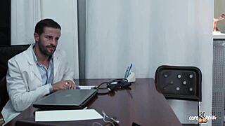 gynecologist wrecks 18yo slut sara retali's gaping ass with squirting anal creampie destruction nick moreno!