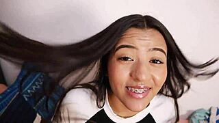 Ever tried pounding a thick colombian latina ass pov? First time creampie amateurs go hard