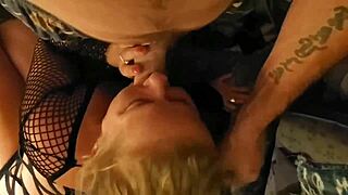 Mom Devours Country Boy's Monster Cock in Lingerie Deepthroat Frenzy!
