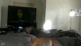 home alone stroking my aching cock till it spurts milk