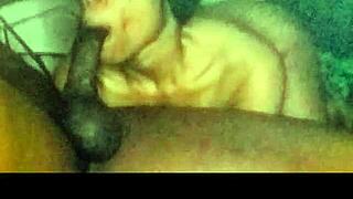 tina x spends the whole night on her knees sucking dick nonstop