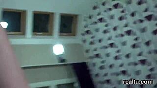 czech nympho strips in mall then takes pov anal screwing hard