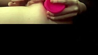 Watch this horny british slut girlfriend tease her petite body on webcam, fingering wet pussy with toys in solo pov ecstasy
