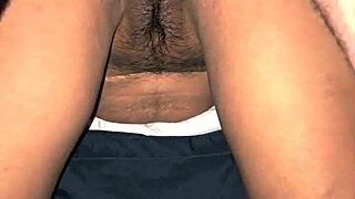 creampie floods her tight milf pussy lips dripping wet after savage clothes-ripped doggystyle pounding
