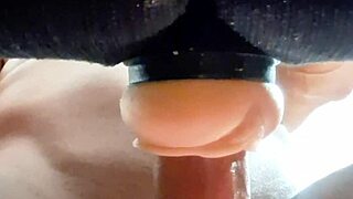 wanna see me fuck fleshlight hands-free on couch till i cum?