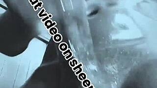 Isn't This Sneak Peek of Horny Hard Masturbation Saga Black and White Teasing?