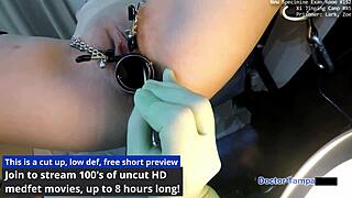 dr tampa humiliates zoe lark backstage in latex gloves handcuffs big ass asian brunette