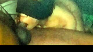 tina x spends the whole night on her knees sucking dick nonstop