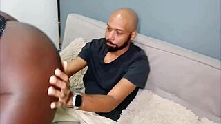 fernanda chocolatte tests fan with sloppy blowjob and swallows load