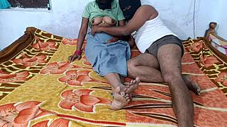 Ever Wondered How Youranitha's Village Wife Handles Homemade Action in Close-Up?
